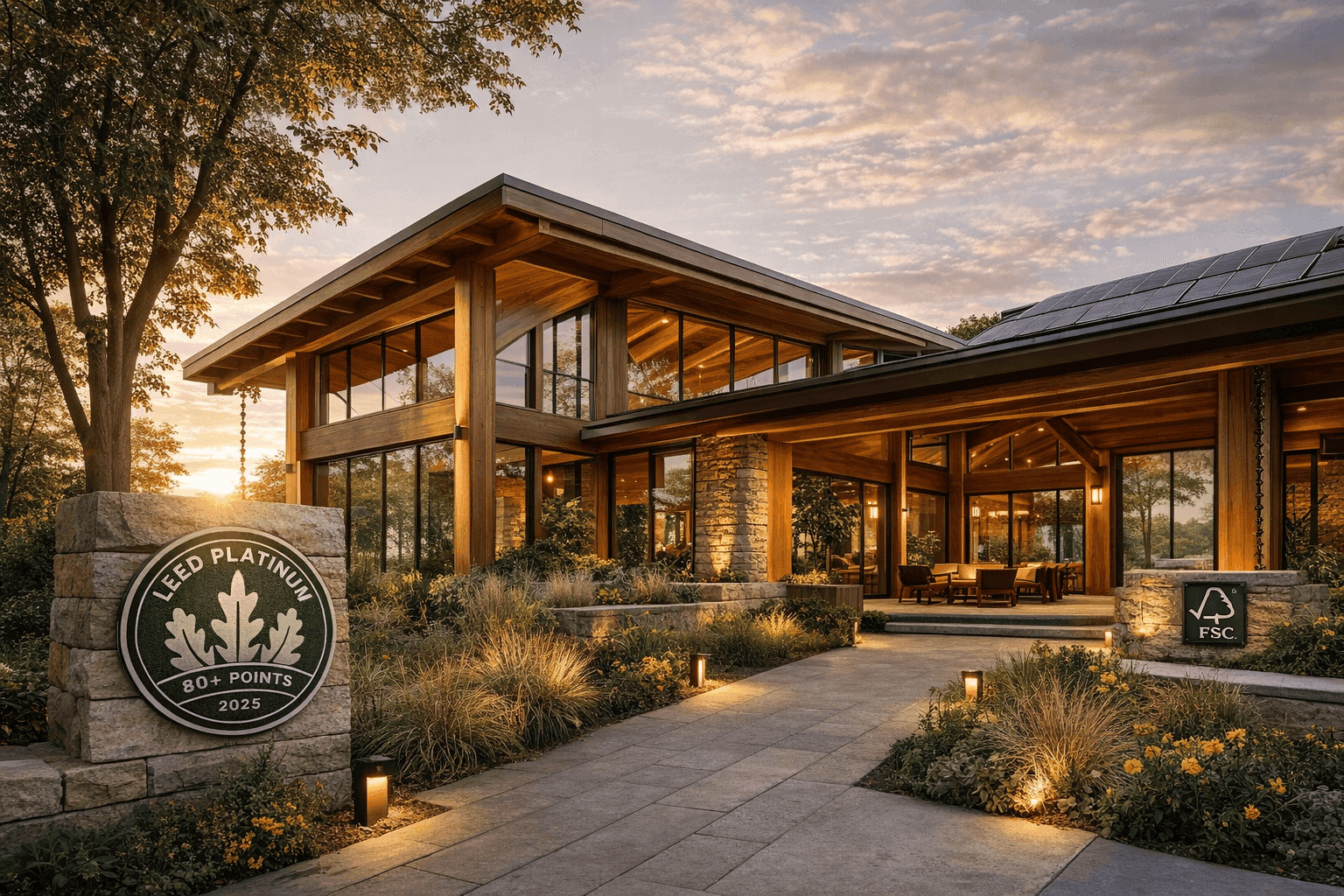 Certificación LEED con Madera: Cómo Sumar Puntos de Sustentabilidad en tu Proyecto Arquitectónico